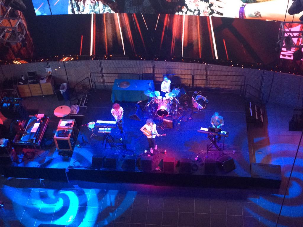 mopop's tweet photo. #EMPSoundOff alums @tamhonksbabylon look (and sound) really awesome from up here! #omgEMP http://t.co/orA2gSZuo1