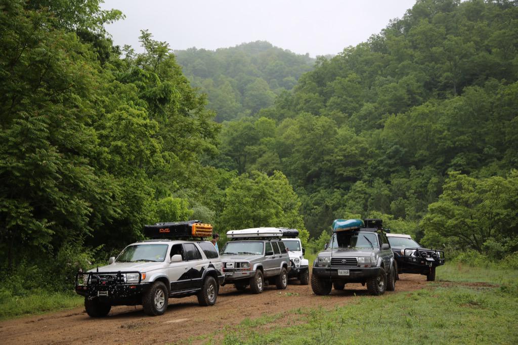 msoverland's tweet photo. "4states4days" 6/24 7pm @venture4wd @4xFsh @rick_stowe #explore #protect #overland #appalachia @BRoverland @OutdoorX4 http://t.co/epmeDI4tnP
