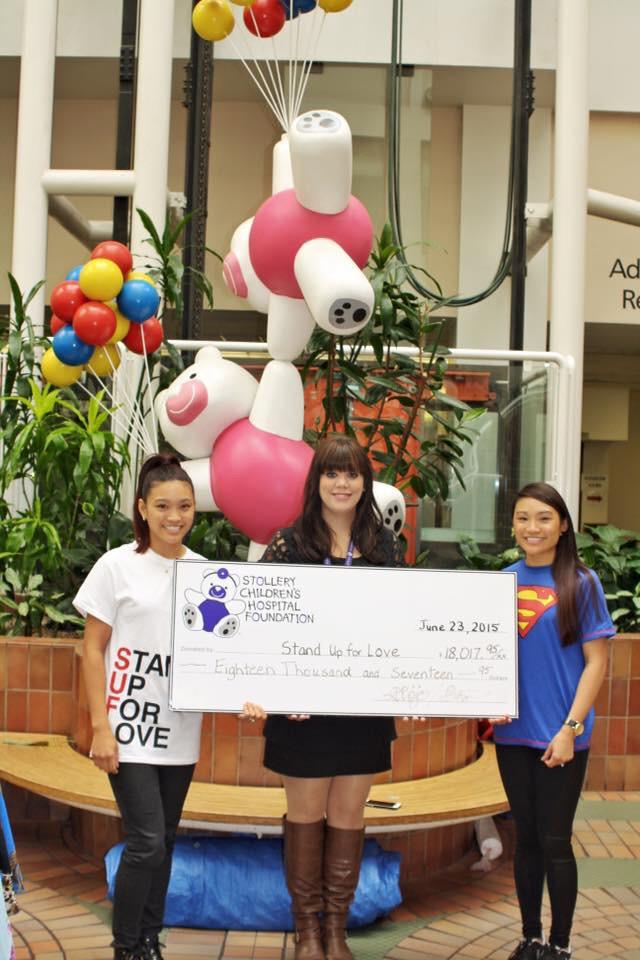 <a href="/StandUpForLove1/">Stand Up For Love</a> WOW &amp; Thank you for your amazing work. $18.017.95  <a href="/neuro_kids/">Neurosurgery Kids</a> <a href="/StolleryKids/">Stollery Kids</a> your girls are amazing