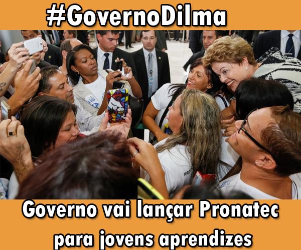 lulabr's tweet image. Governo vai lançar #Pronatec para jovens aprendizes migre.me/qq8Qm #euaprovodilma