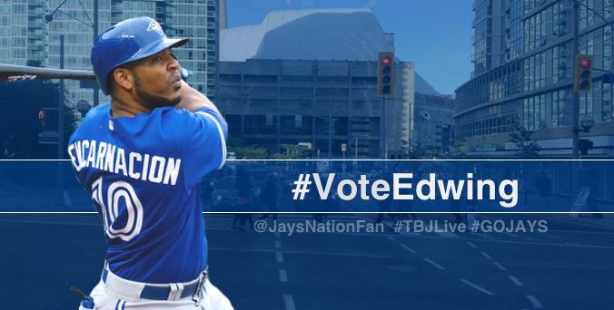 TBJLive's tweet photo. HOME RUN EDWING! #TBJLive #VoteEdwing #GOJAYS http://t.co/5zovqbJNtM