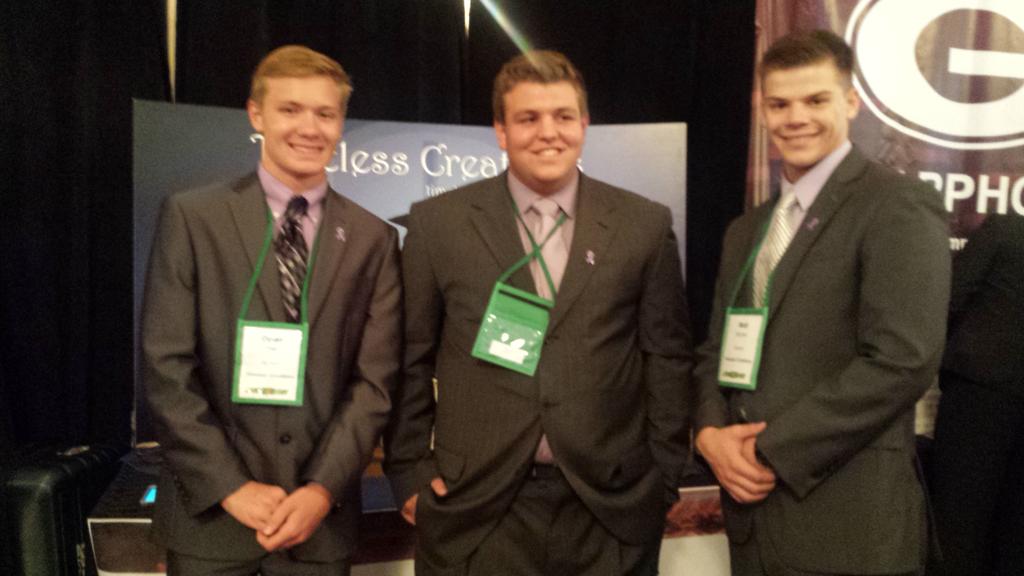 Time4Summer's tweet photo. Looking dapper and ready for business!!  @T__Creations @JAohio @JA_USA #JASummit #Bezos http://t.co/z3QnWRE3ox