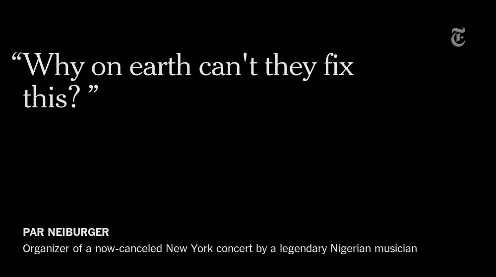 nytimesworld's tweet image. The U.S. cannot issue visas to travelers around the world because of a computer problem nyti.ms/1JhlIrY