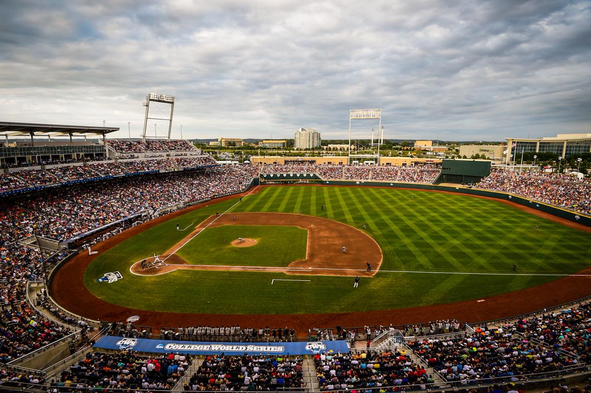 NCAABaseball's tweet photo. A Baseball Wonderland! #CWS http://t.co/Bv0LdpUUR5