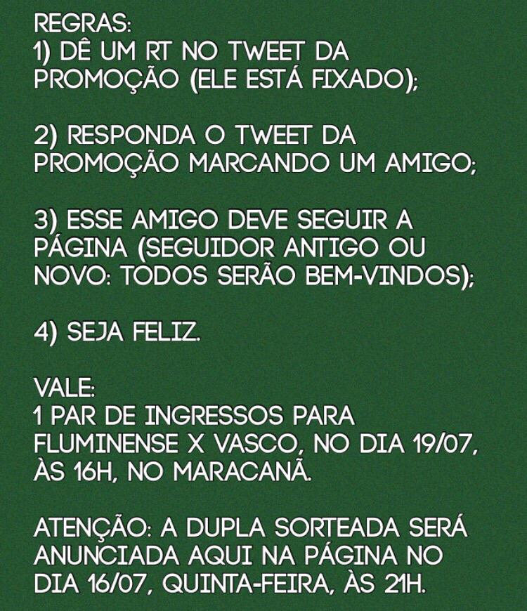 FluExpress's tweet photo. ATENÇÃO! Vamos sortear um par de ingressos para Flu x Vasco! Quer? Siga os passos e boa sorte! http://t.co/o0HMlWeyf4 http://t.co/jj9M0LNfTC