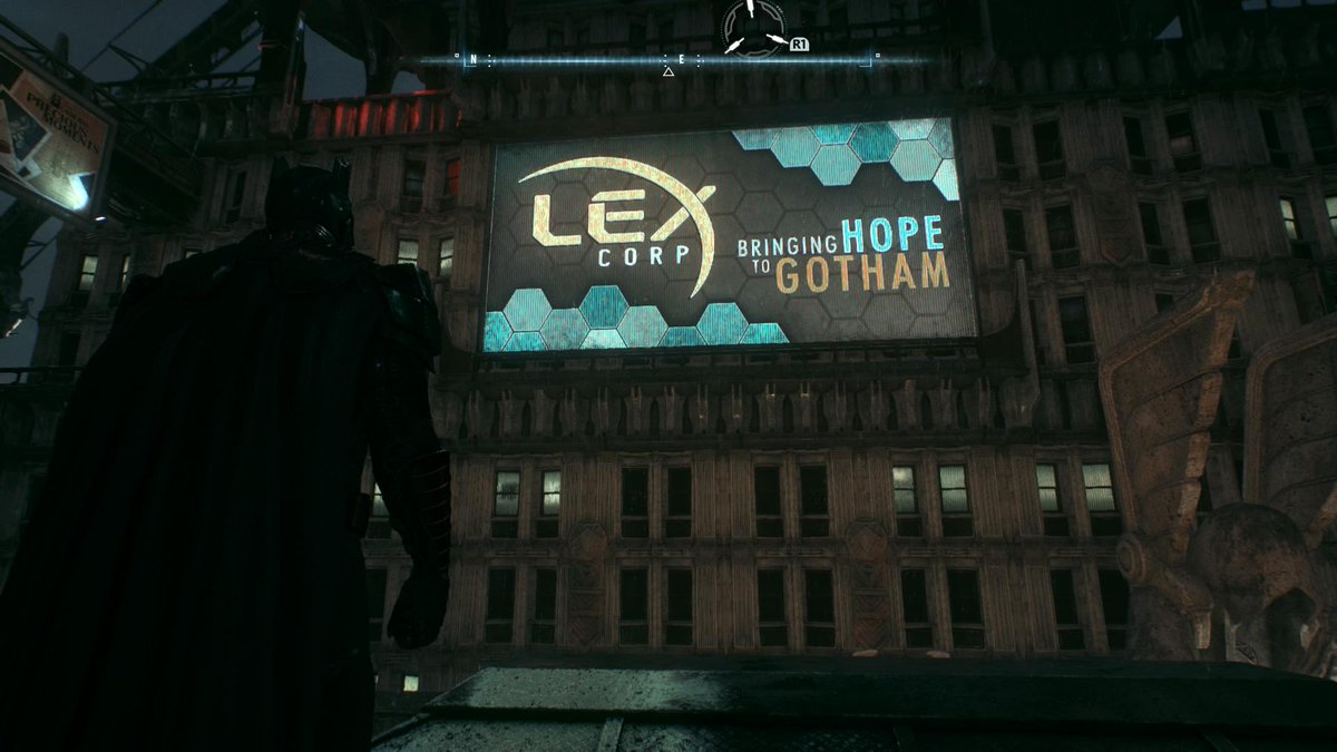 CabooseEK's tweet photo. Also some cool Lex Luthor aster Eggs in #ArkhamKnight! http://t.co/QY6oKWHDon