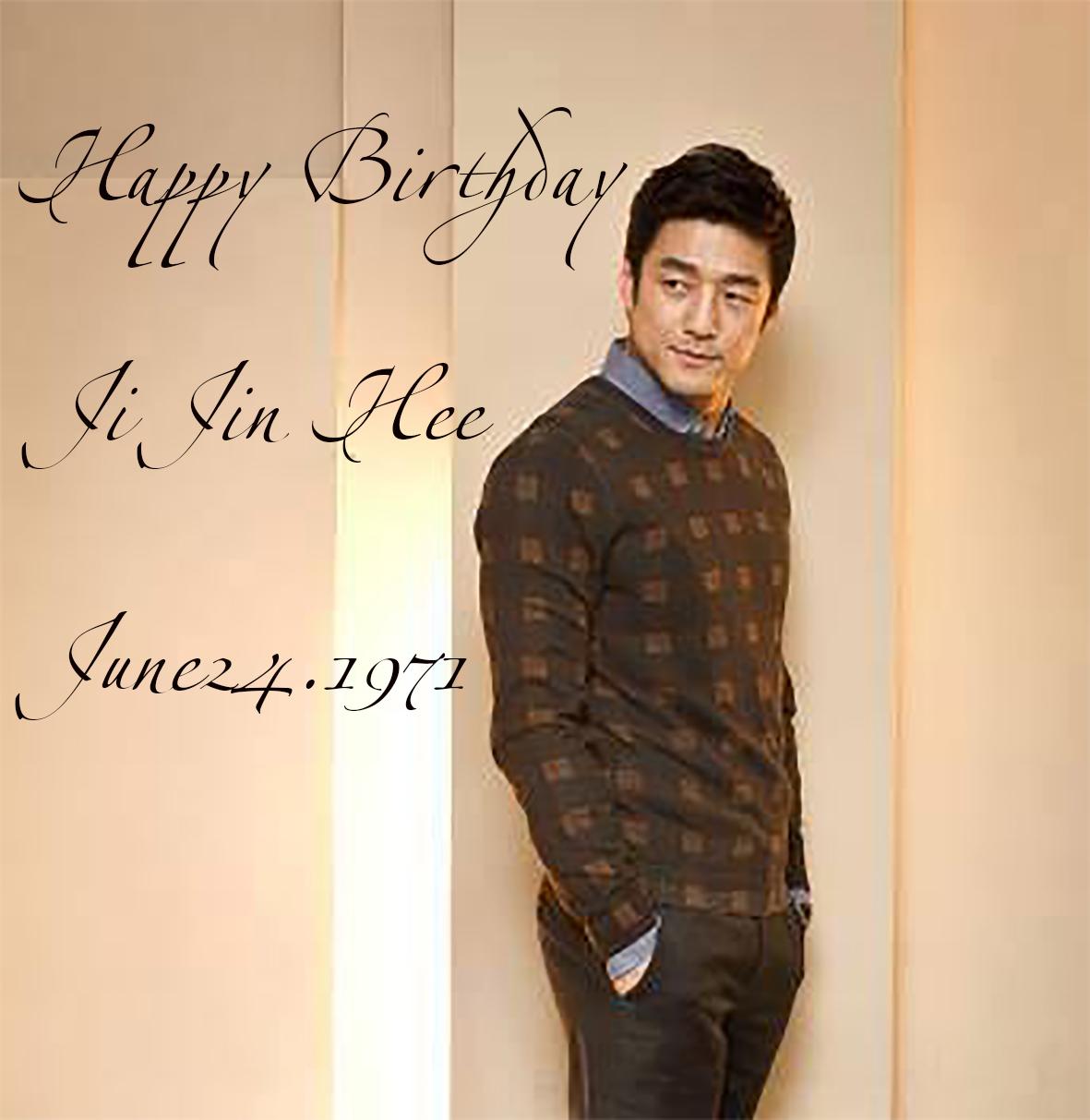 Happy Birthday my sweet Ji Jin Hee <3 