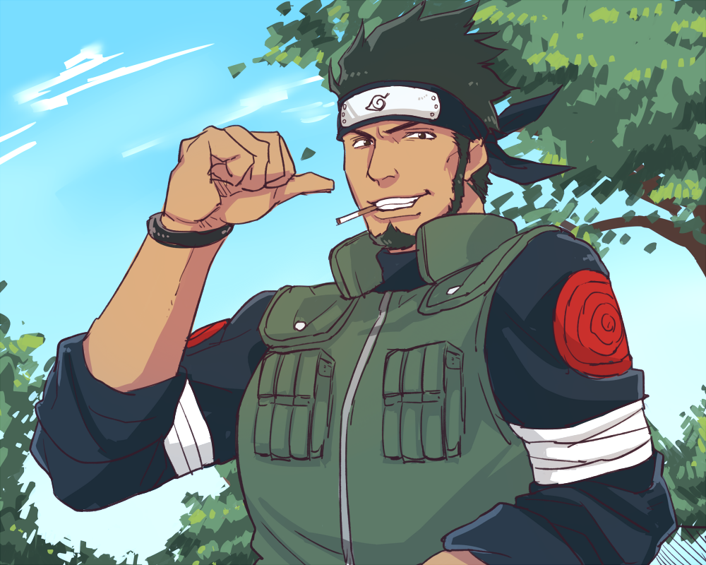 いす子 マグロご期待下さい Kz Isk 猿飛アスマ Naruto なんでわし背景とかつけたん Http T Co P5qcn7rcds