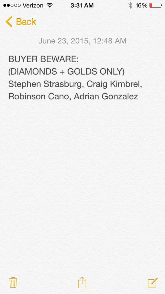 MLBDDGambles's tweet photo. Updated Lists. Be ready for a new batch Thursday Night! Biggest Mover: Maikel Franco http://t.co/u7sKfV7QN6