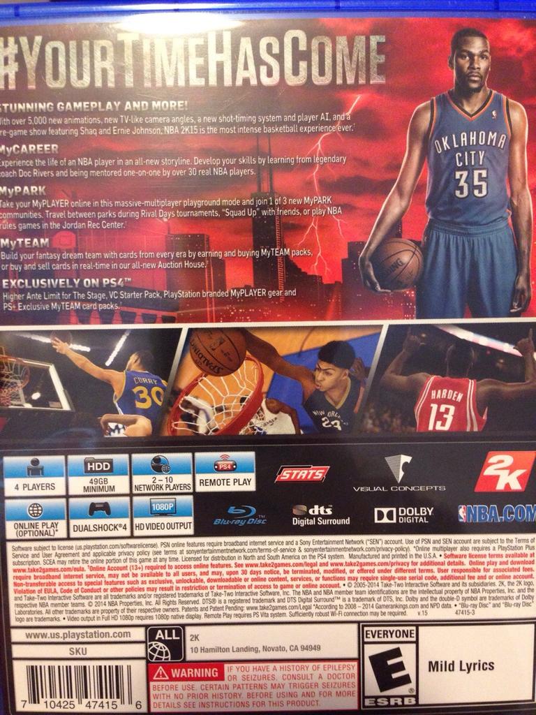 timeriksson0's tweet photo. @RandeepGiII @NBA2K #2KIlluminati http://t.co/ZN9qnOoCQt