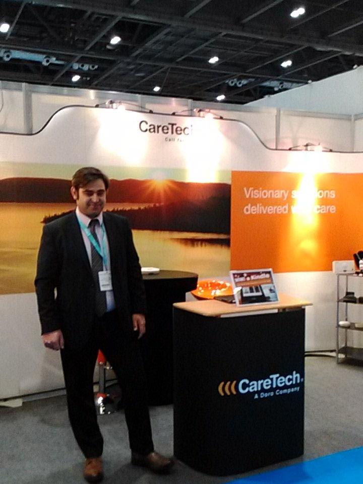 LondonTelecare's tweet photo. Our members #CareTech  at #Health+Care 2015 #ukthcnews #uktelehealthcare http://t.co/zoQT77sFfI