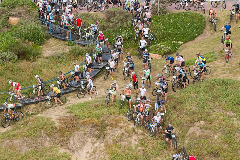 CapePioneer's tweet photo. Urban prologue - a short course of urban racing and coastal single track #PointPursuit @GetMe2MosselBay http://t.co/wGmzs2sRN3