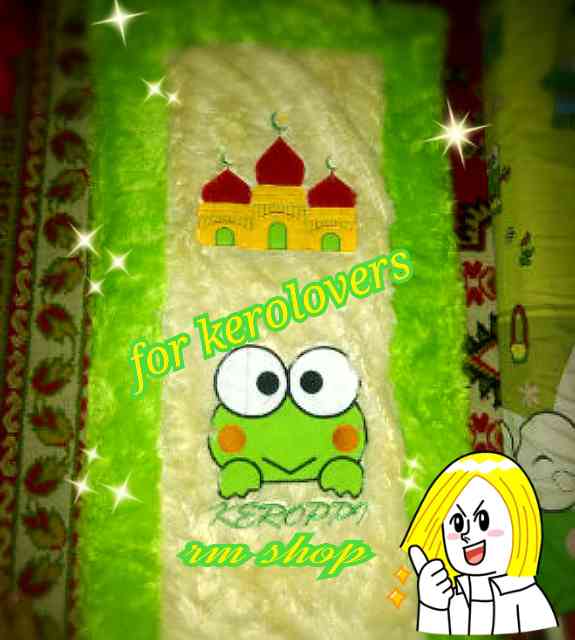 RmGaleryStuff's tweet photo. Sejadah keroppi bwt taraweh sm lebaranya nih hee idr 120rb
Bahan tebal &amp; lembut
Info bbm 75db375a http://t.co/oWXihCpOcw