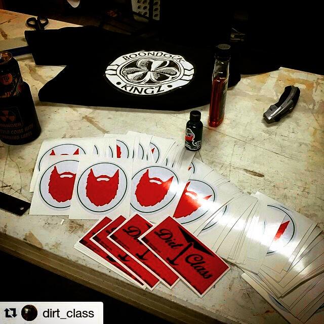 kevin_pau1's tweet photo. Follow our sponsors #DirtClass &amp; @mahoneysbbrew #BoondockKingz approved!  #Mbb #MahoneysBeardBrew #staydirty. http://t.co/911ZjdpJ45