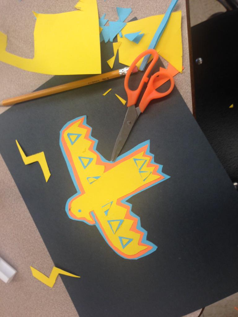 MzPattisue's tweet photo. #CSUN2015 amazing Mola designed by one of my SAPESS students today! http://t.co/uhVaCJBzhJ