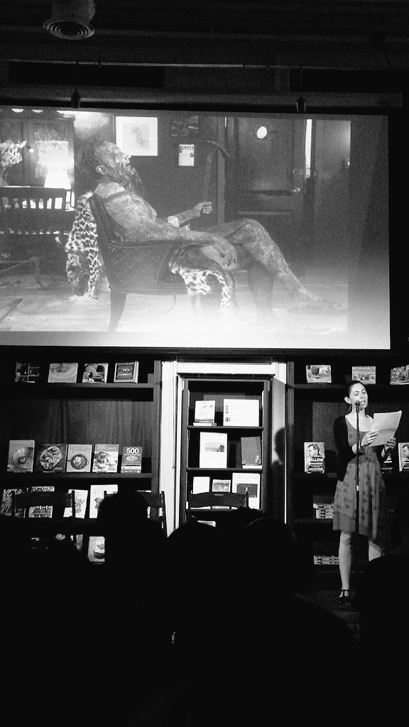 hilly_rr's tweet photo. What fun +how insightful it was to meet the editors of @hyperallergic over fireside chat. #firestarter #Authenticity http://t.co/GCrxJmDeTB