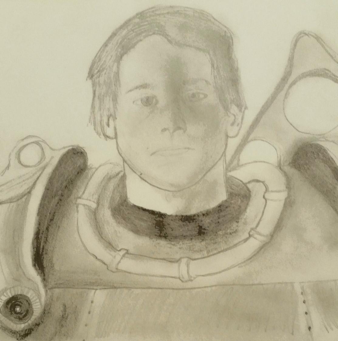 AngletonMatt's tweet photo. @G27Status decided to draw fan art of mrmattyplays in power armor, not the best, but still thought id post it. http://t.co/DtanL0c75H