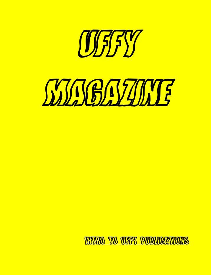 uffymag's tweet image. The introduction to Uffy Magazine is here.