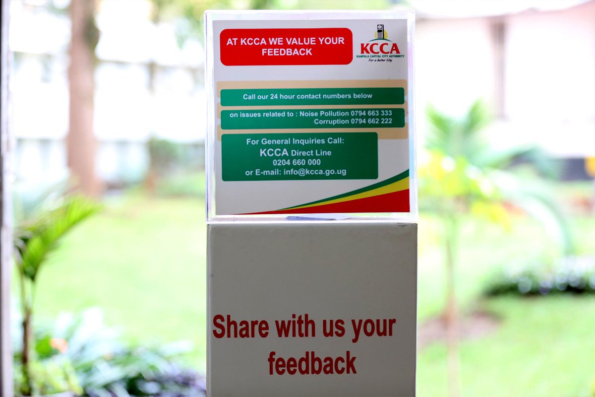 KCCAUG's tweet photo. For general inquiries: 0204660000 or email: info@kcca.go.ug &amp; log onto http://t.co/x9Le43RasZ for more info @KCCAED http://t.co/xeZB7sMKwO