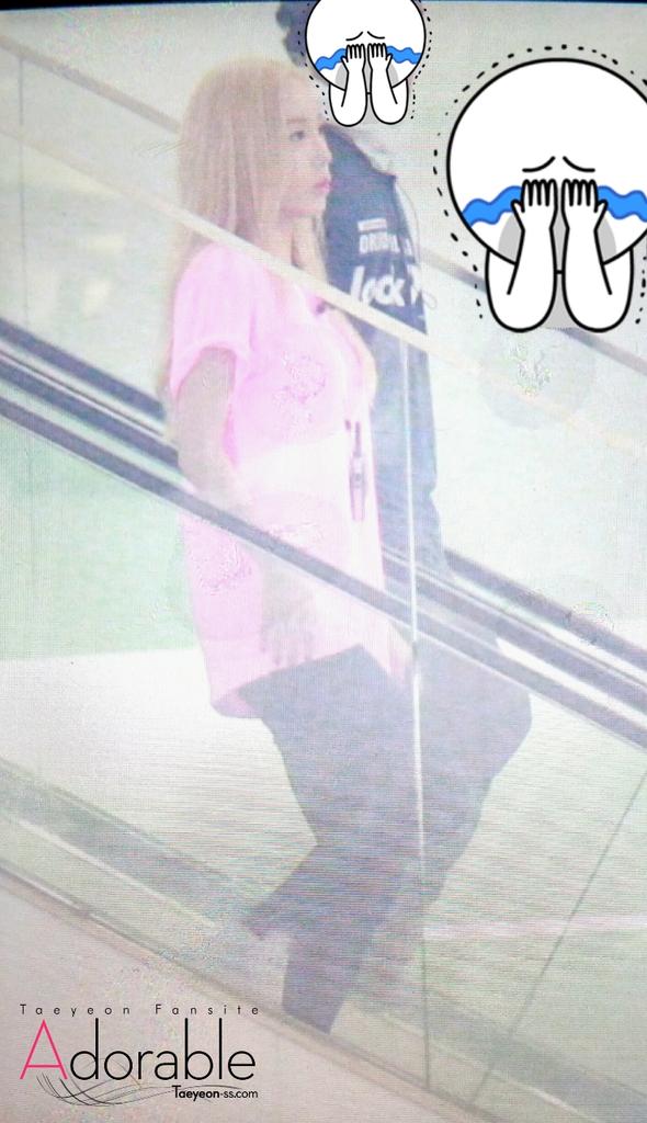 yeojafk's tweet photo. "kimtaeyeonews: 150623 Taeyeon - Filming Running Man by Adorable #snsd http://t.co/PLDI5ang8Y"