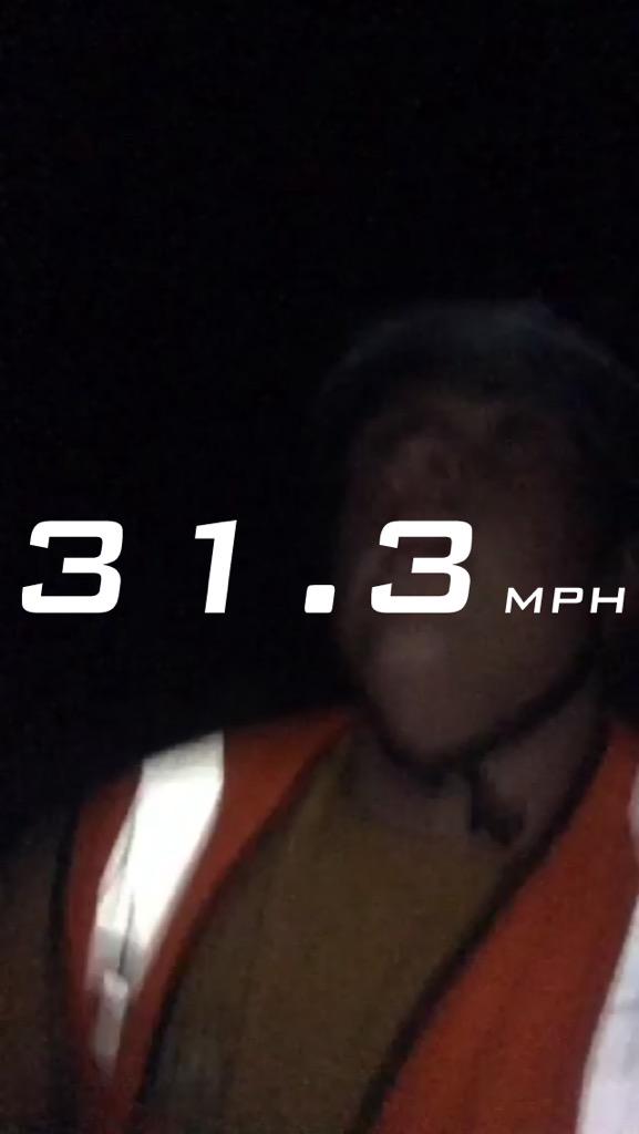 Ian_burdin73's tweet image. Clocked in at 31.3 MPH on the whip tonight #trytocatchme