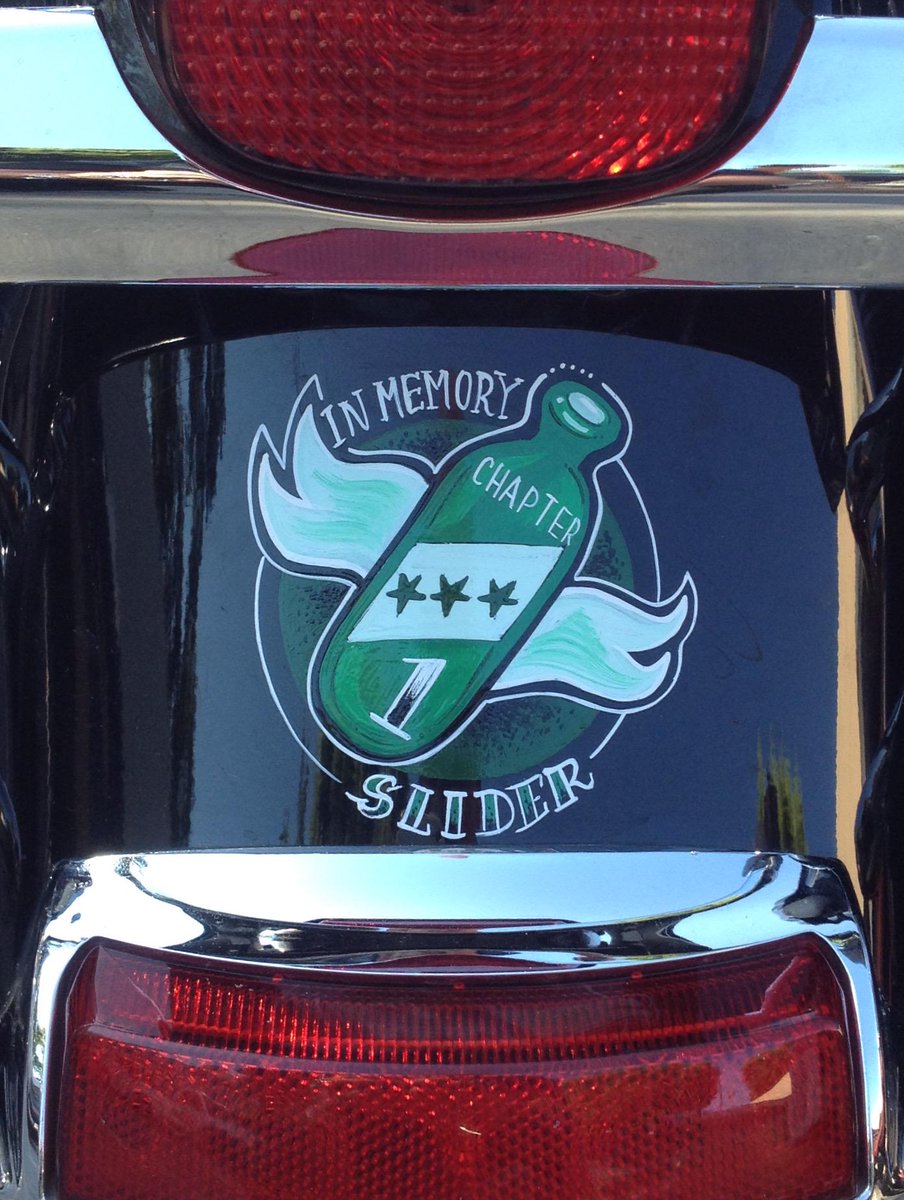 boozefightermc's tweet photo. In memory of our brother Slider, taken from us too soon by cancer. #gbnf #bfmc101 http://t.co/R4lgZGBlU6