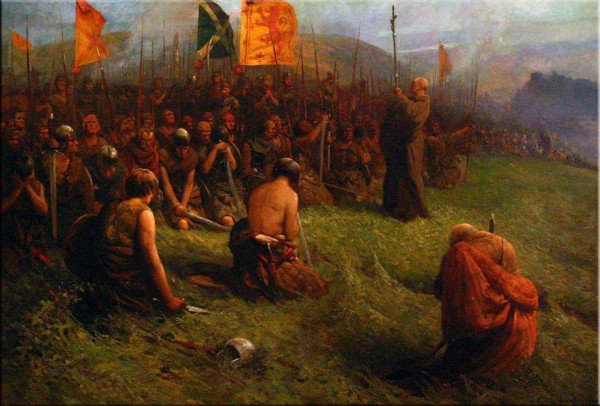 SuperGeeMac's tweet photo. On 24th June 1314 Robert Bruce King of Scots defeated the invading army of Edward II of England at Bannockburn. http://t.co/Xt4aruNo2o