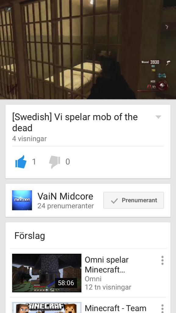 vain_ice's tweet photo. @rasmus_kolmodin 's new video is here. It's a swedish 1h mob of the dead video!👍 https://t.co/SiJxAzm6jj http://t.co/4mrlMYLtKe