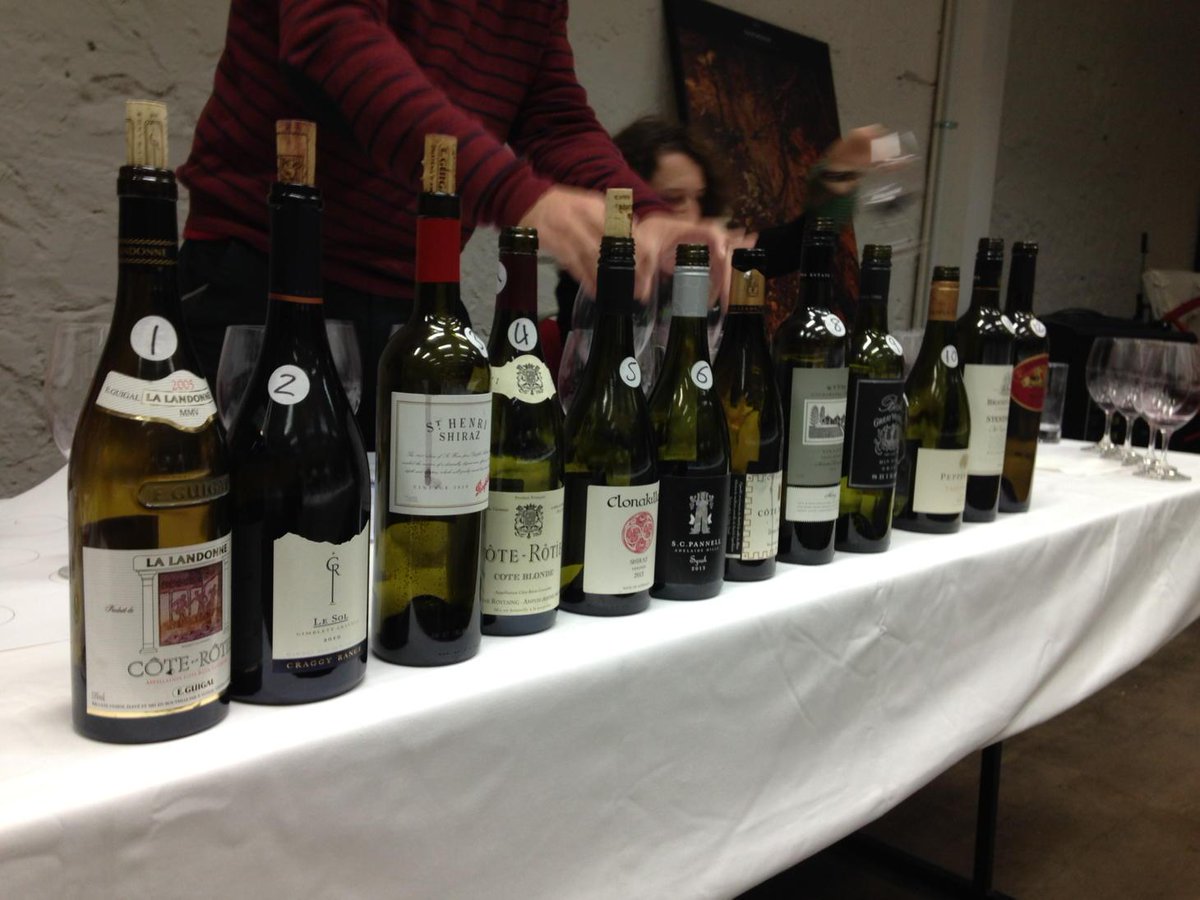 pjbll's tweet photo. First bracket Guigal la Landonne, Craggy Le Sol, Clonakilla brands Stentiford my picks #shiraztt #coonawarra http://t.co/6swhXUnyIl