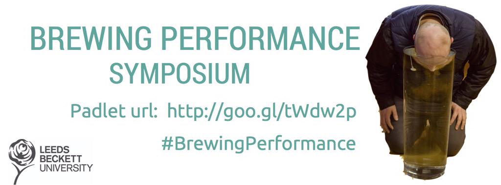 oliverbray's tweet photo. Getting ready for the inaugural #BrewingPerformance Symposium @The_Tetley http://t.co/qk2nCuo6aZ