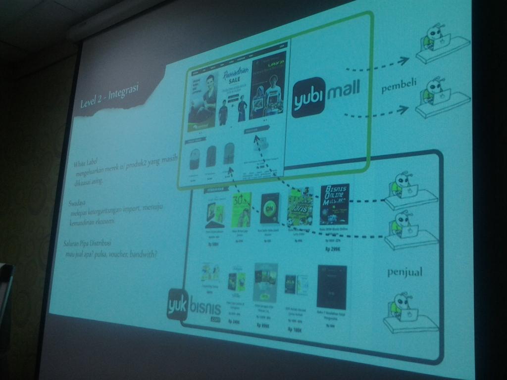 IndiHomeBdg's tweet photo. Presentasi @YukBisnisCom oleh pak @JayaYEA di Telkom DBS http://t.co/z6BQm7yEbJ