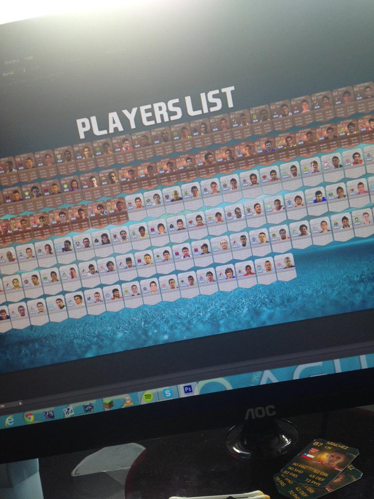 FionixFIFA's tweet photo. So far🙈 I'm really excited for this😊 http://t.co/0ofGs4i5q6
