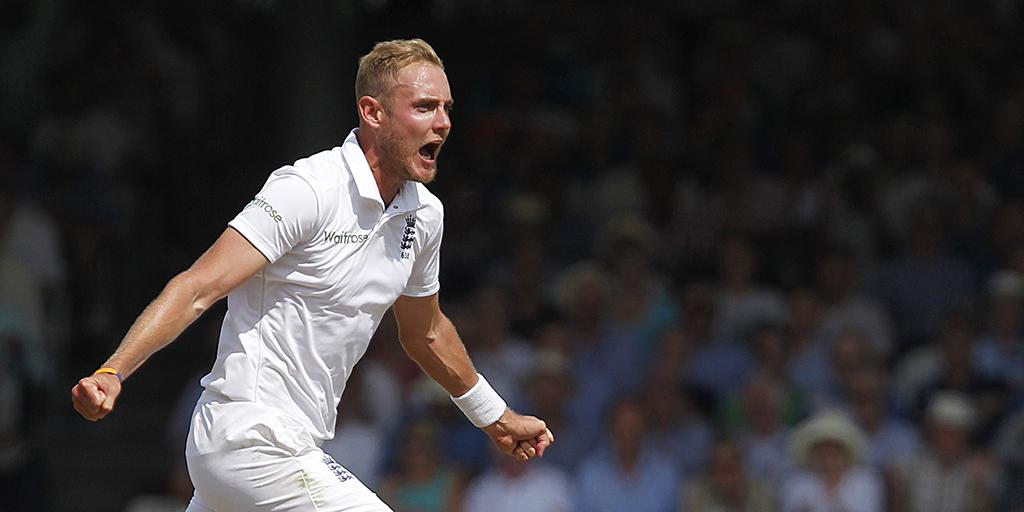 Happy birthday to Stuart Broad, who has celebrated turning 29 by picking up 5-75 at Headingley 