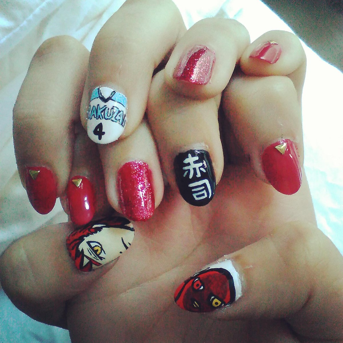 Cin Kuroko No Basket Nails 黒子のバスケネイル Http T Co Cv337n1a1d