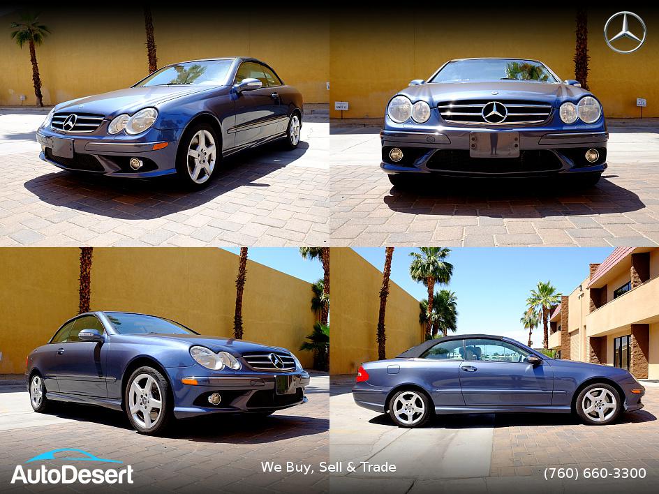 autodesert's tweet image. 2006 CLK 500 convertible for sale in Palm Desert fully loaded $10,790  desertauto.com/vehicle/4593/2…