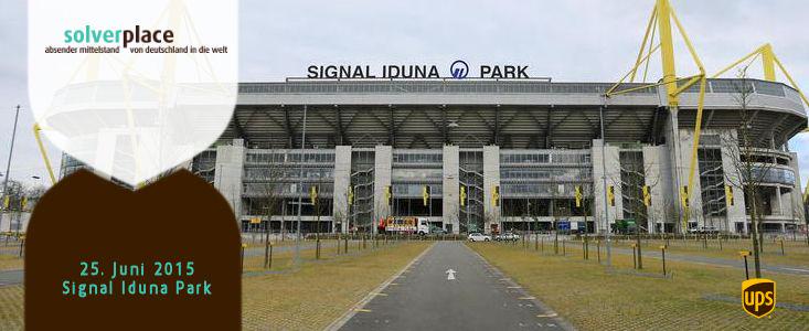 UPS_DE's tweet photo. Morgen #solverplace Event in Dortmund, Signal Iduna Park! Anmeldungen noch möglich unter http://t.co/fUulsM4U5w http://t.co/EsaMTBjM72