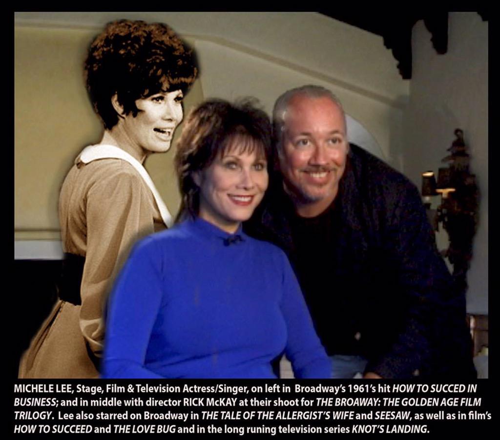 Happy Birthday to MICHELE LEE, who is great in Broadway: The Golden Age & sequel, Broadway: BEYOND the Golden Age! 