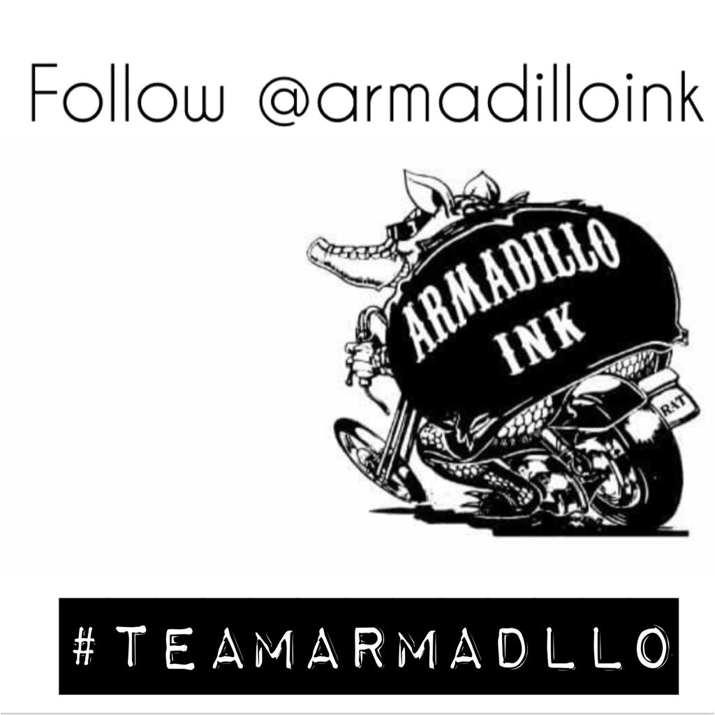 armadilloink's tweet photo. Follow #teamarmadillo HERE! @armadilloink http://t.co/xIlOLQO0V8