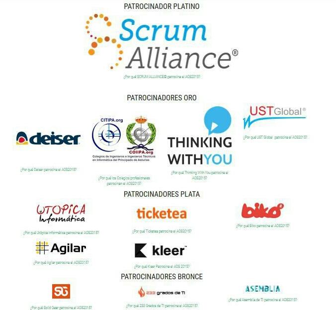 aos2k15's tweet photo. Muchas gracias a todos los patrocinadores de  #aos2k15 porque sin ellos no hubiese sido posible (2/2) http://t.co/Axe1SbMI2n