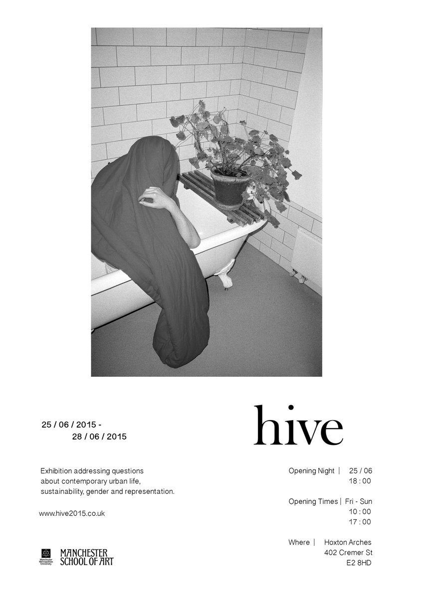 HoxtonArches's tweet photo. Don't miss out tomorrow @MSAHive15  Exhibition. Private view Thursday 25th of June at 6pm.@HoxtonArches http://t.co/vcprzNM2RC