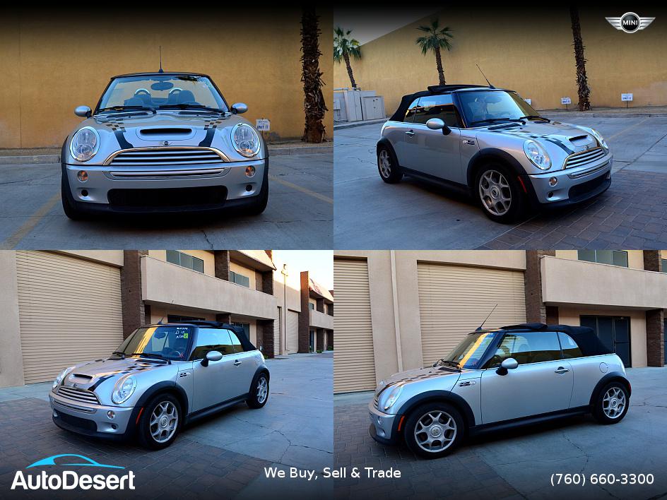 autodesert's tweet image. 2006 MINI COOPER CONVERTIBLE S WITH 78,239 MILES ,
           $$$ 9470
CALL 7606603300
desertauto.com/vehicle/4185/2…