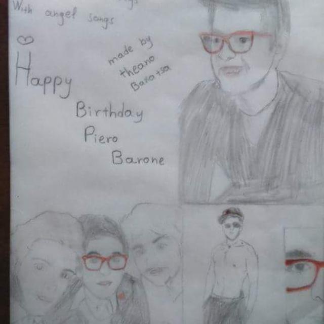 I hope that you will be with the people you love today  <3 
Happy birthday Piero              