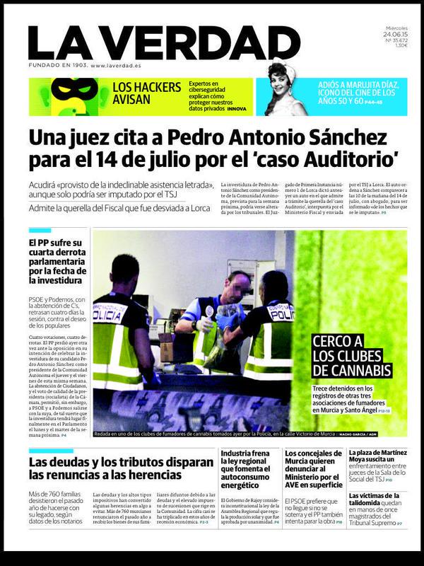 socialismoeslib's tweet photo. La regeneración de PP+Cs era esto para el próximo presidente de la Región de #Murcia. Vamos apañados http://t.co/wRsF2AyZ2l