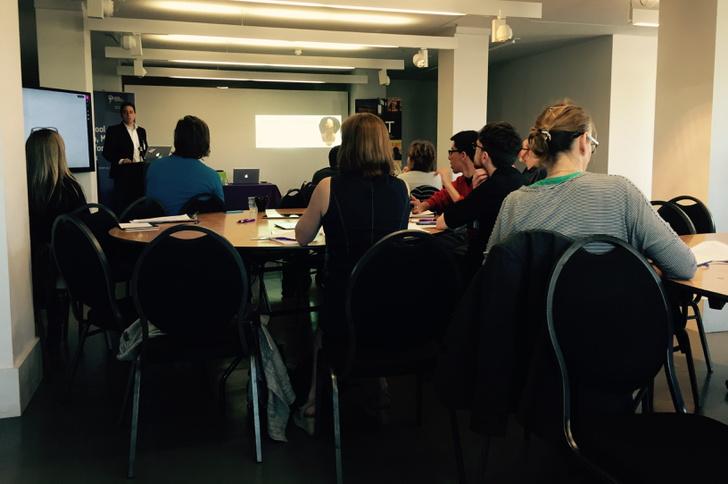 KerryHarker's tweet photo. #BrewingPerformance symposium underway @The_Tetley: @oliverbray introducing 1st keynote speaker http://t.co/F3tmDC9OdJ