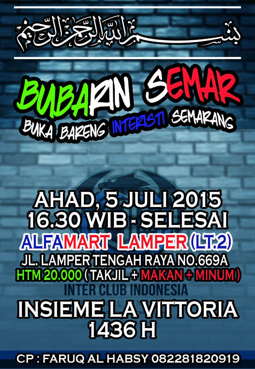 yg bllm daftar #BUBARINSEMAR Mingu, 050715 | Alfamart Lamper Tengah | 20K | 16.30 | CP <a href="/faruqID/">hmm</a> 082281820919