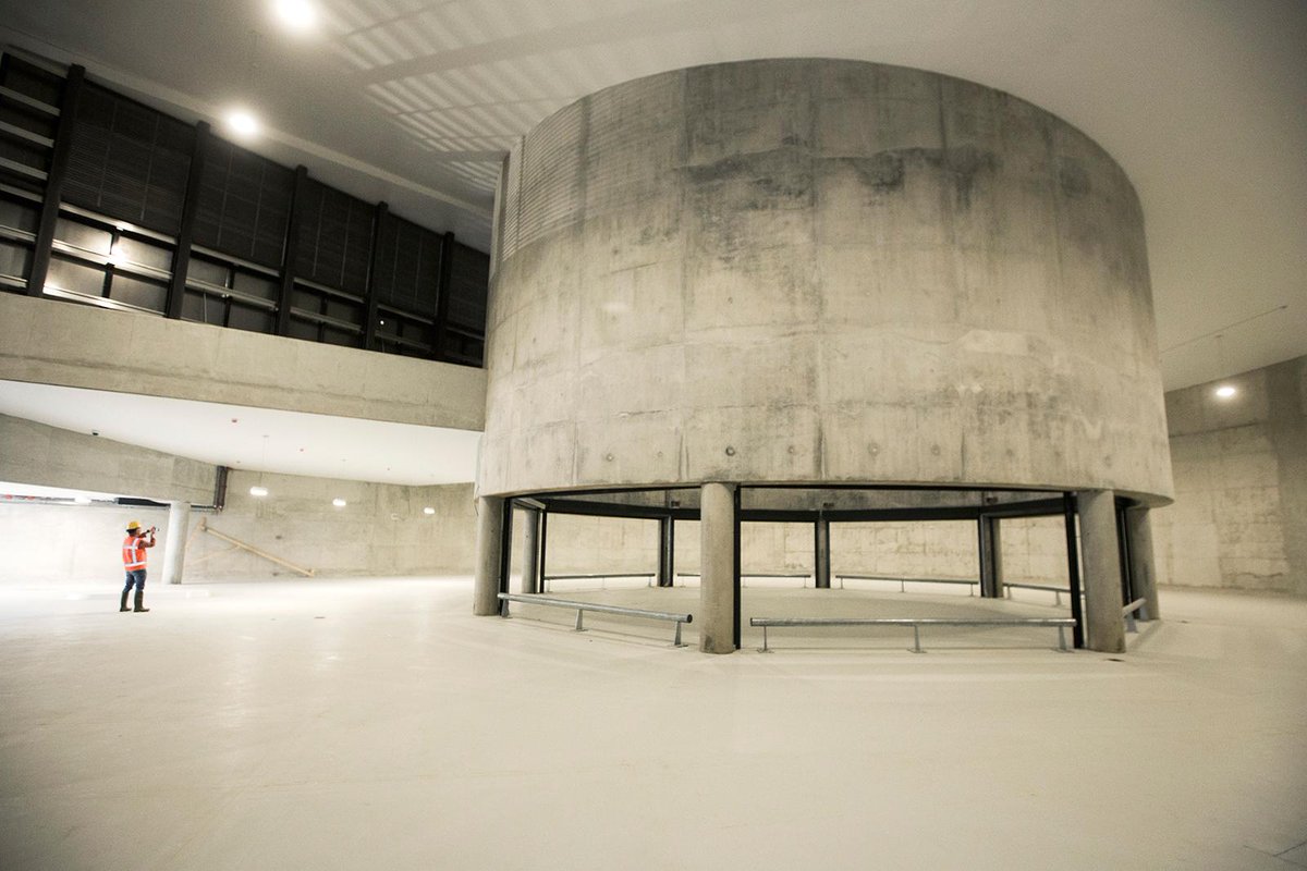 De Bossche parkeergarage St.-Jan is bijna gereed. Een kijkje in deze 'ondergrondse kathedraal' heijmans.nl/nl/verhalen/ho…