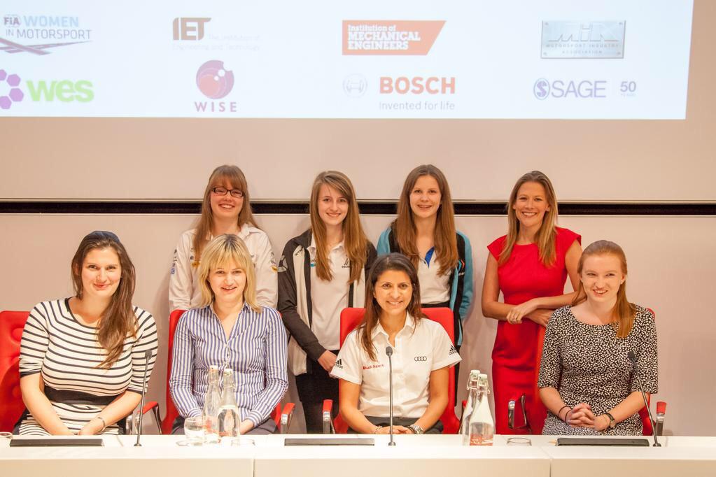 #NWED thanks to our wonderful student presenters #RachaelMatthews <a href="/ColossusF1/">COLOSSUS F1</a> #helenjarman <a href="/evolution_f1/">Evolution F1</a> #inspiring