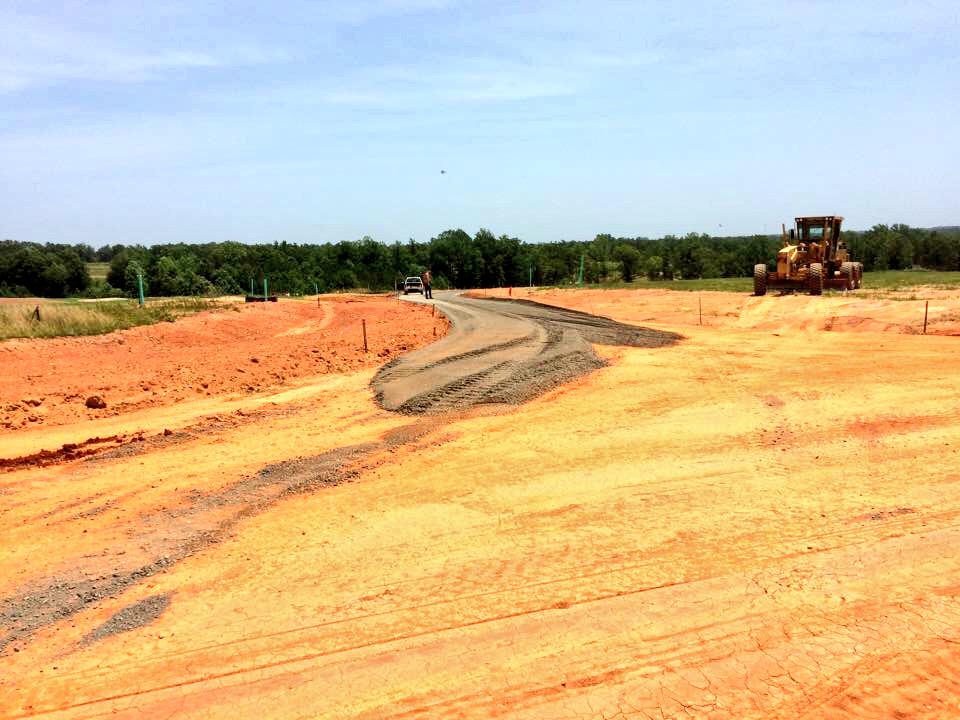 More roads going in....