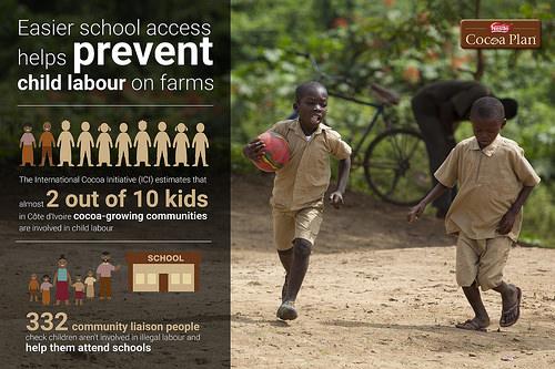 STOPTHETRAFFIK's tweet photo. Good news from the chocolate world! Well done @Nestle for building 40 schools to prevent child labour on cocoa farms! http://t.co/LbGxxIgzIp