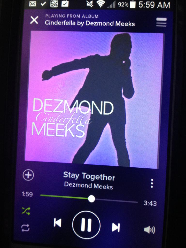 THEHUTUS's tweet photo. #DezmondMeeks #MyJam got this on repeat! @DezmondMeeks http://t.co/2Y55W1YQn7